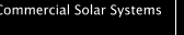 Commercial Solar Systems